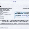 lettre au gouverneur